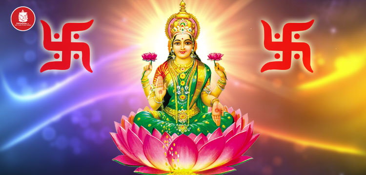 praying on Sri Lakshmi Panchami 