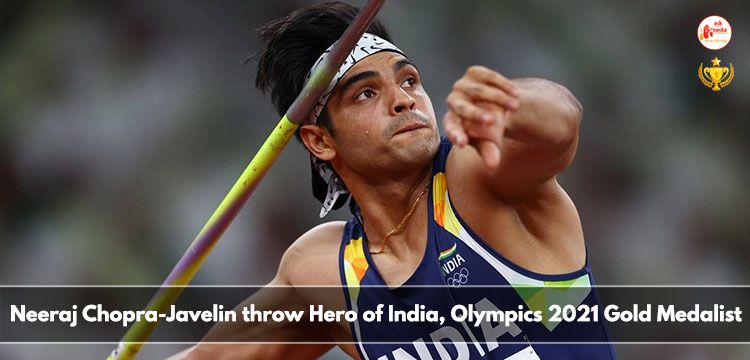 neeraj chopra- indian javelin thrower