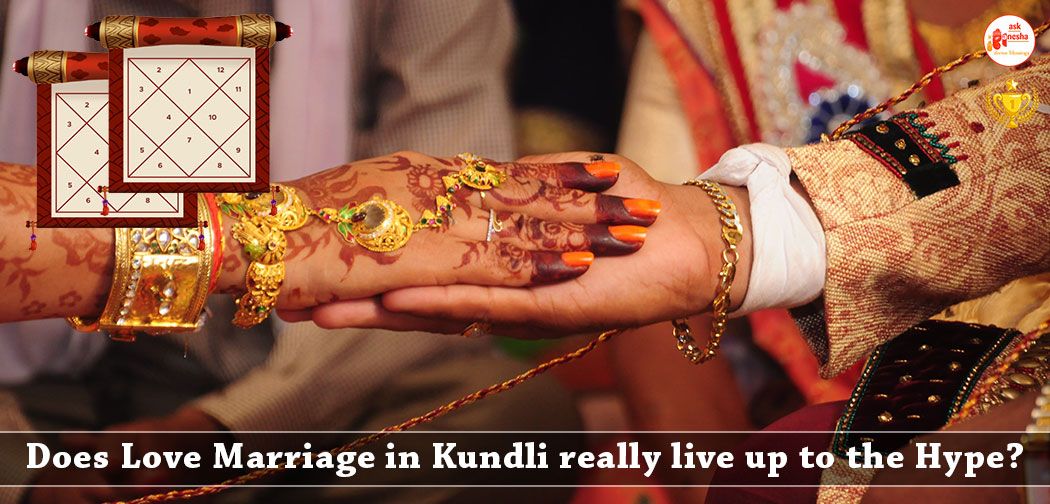 Love Marriage in Kundali