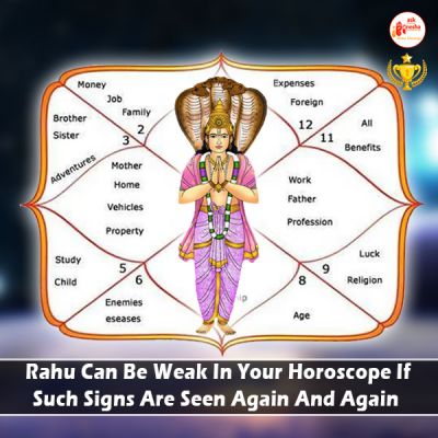 Rahu Can Be Weak In Your Horoscope If Such Signs Are Seen Again And Again