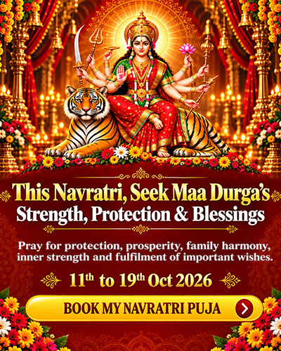 Navratri puja